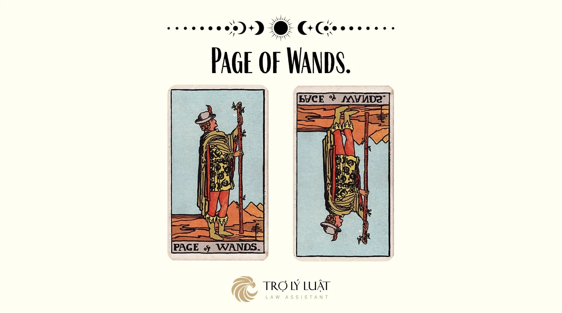 Ý nghĩa của Page of Wands khi trải bài là gì?