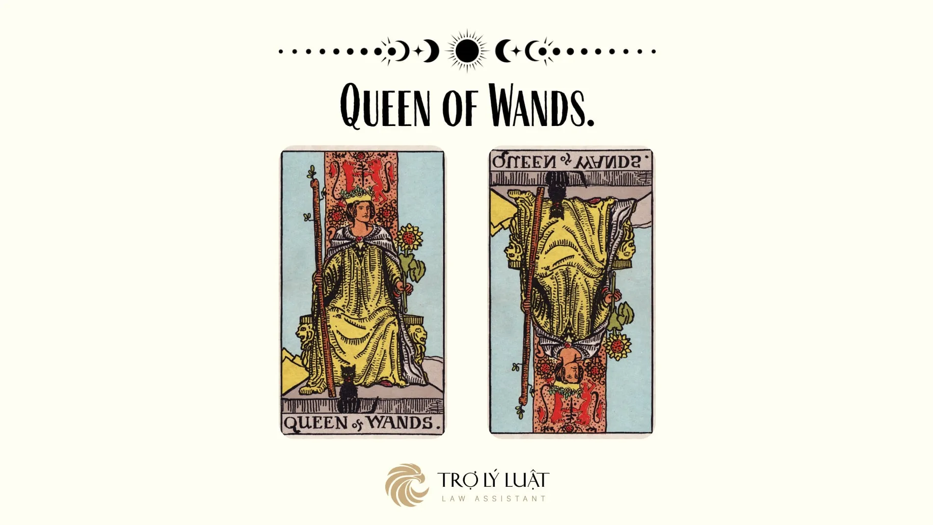 Ý nghĩa của Queen of Wands khi trải bài là gì?