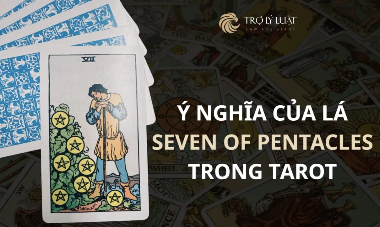 Lá bài Seven of Pentacles (  Bảy Xu ) trong Tarot mang ý nghĩa gì?