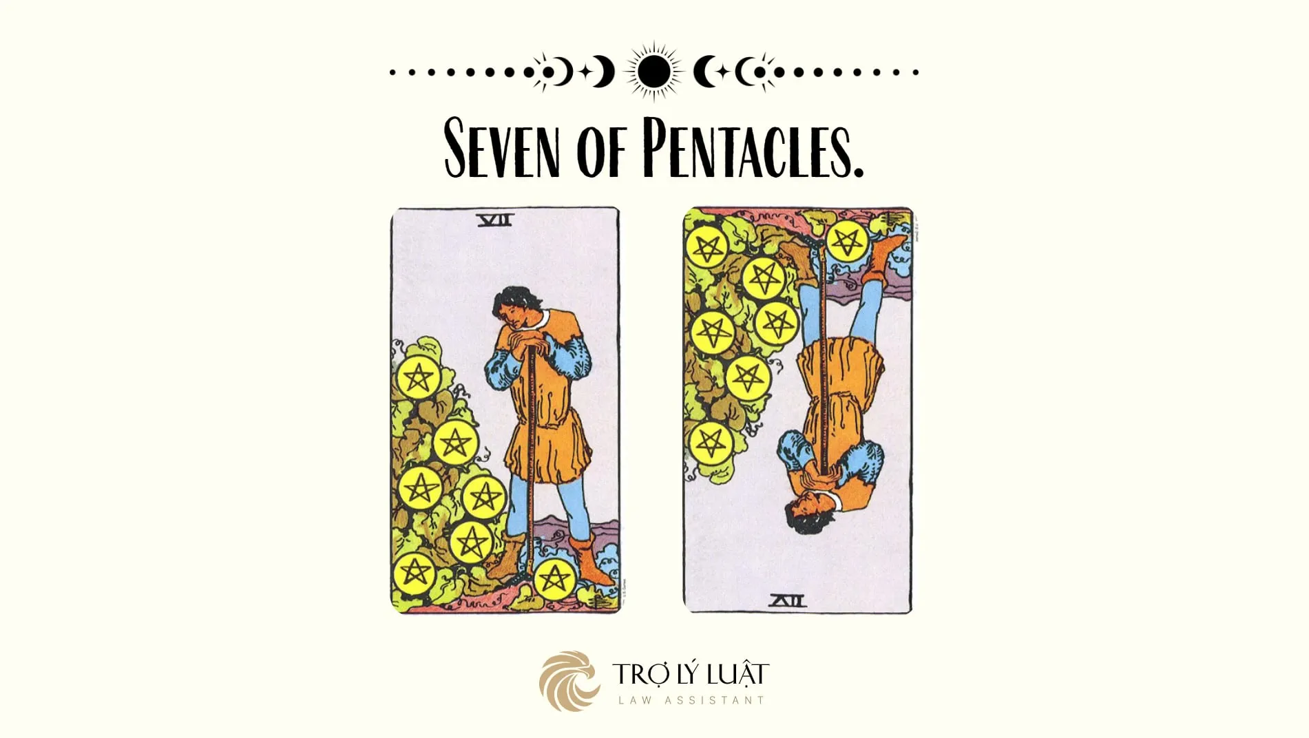 Ý nghĩa của Seven of Pentacles khi trải bài là gì?
