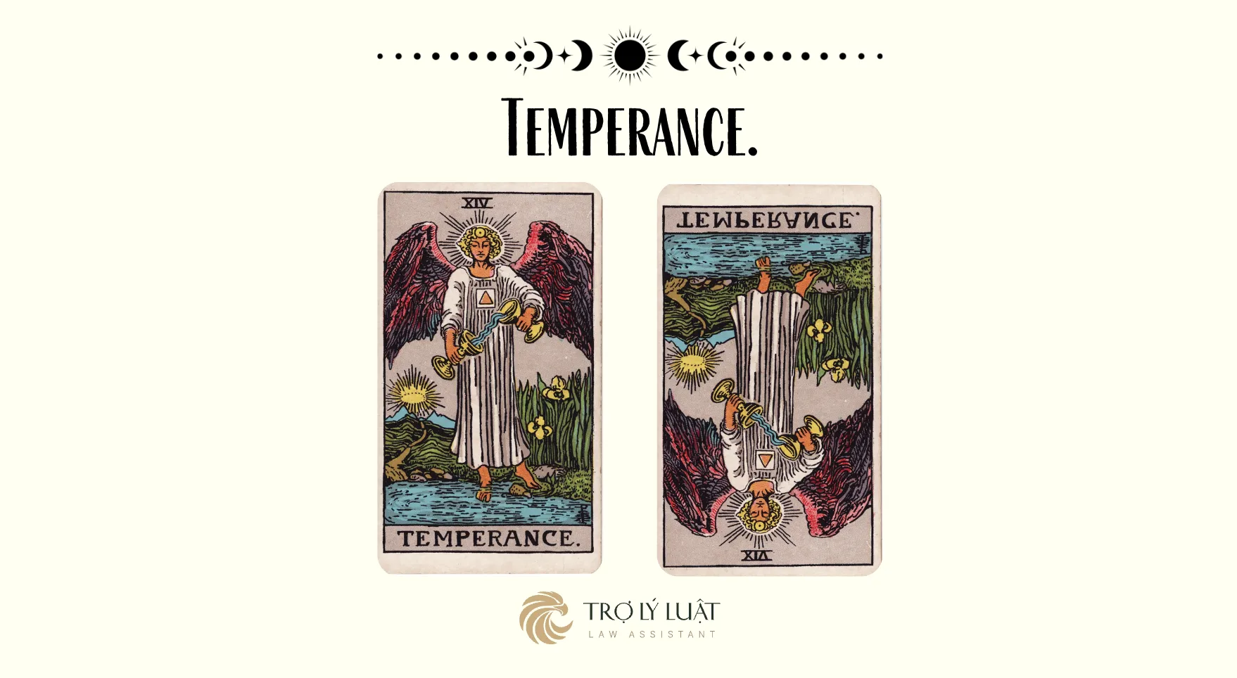 Ý nghĩa của Temperance khi trải bài là gì?