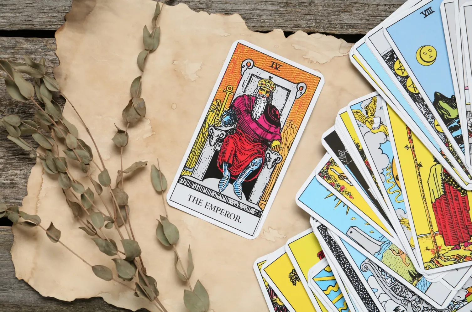 Câu chuyện về The Emperor trong 78 lá bài Tarot