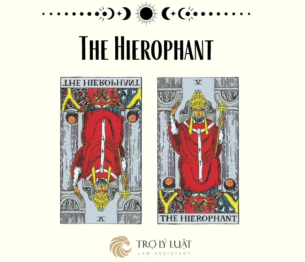 Ý nghĩa của The Hierophant khi trải bài là gì?