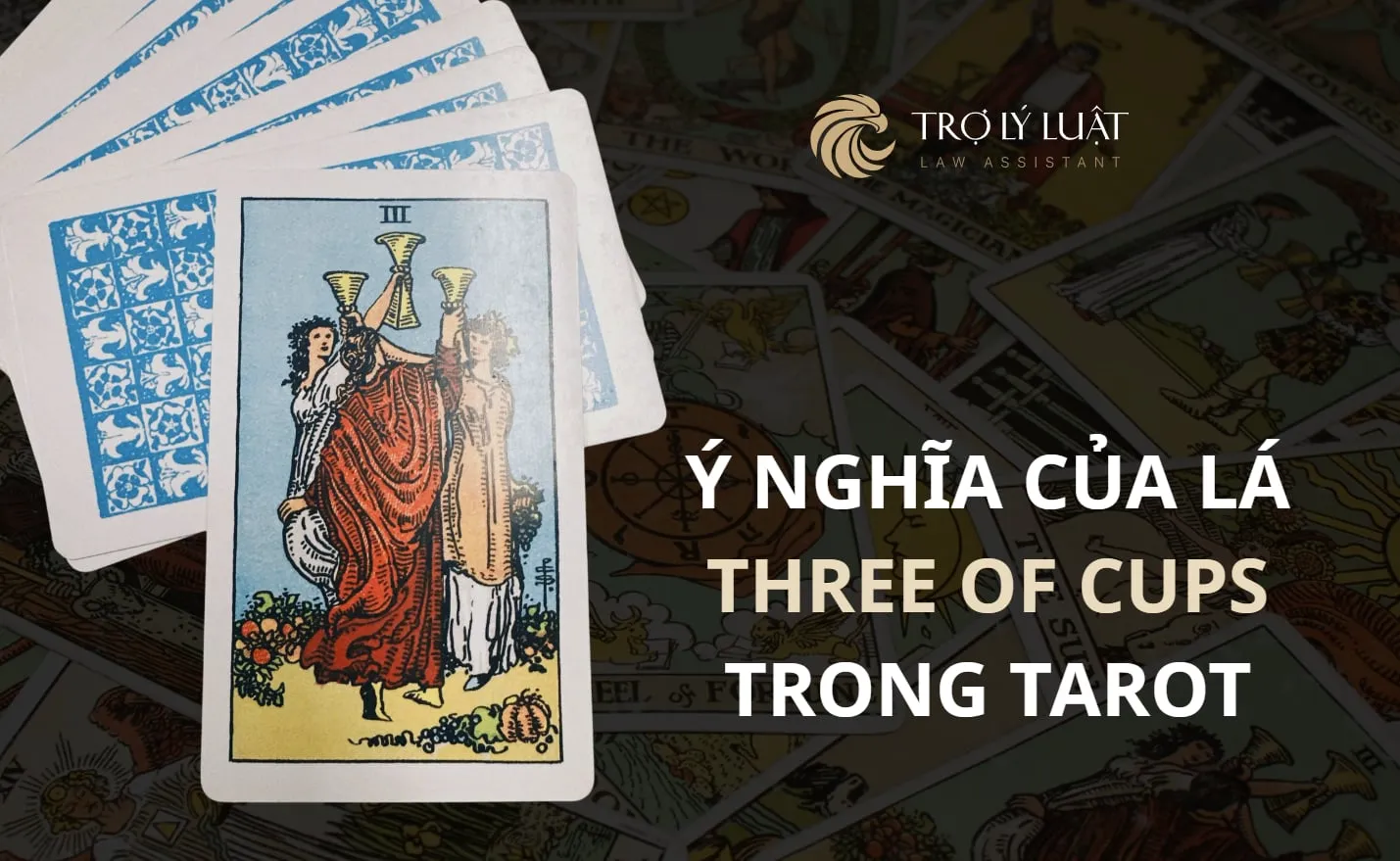 Lá bài Three of Cups ( Ba Cúp ) trong Tarot mang ý nghĩa gì?