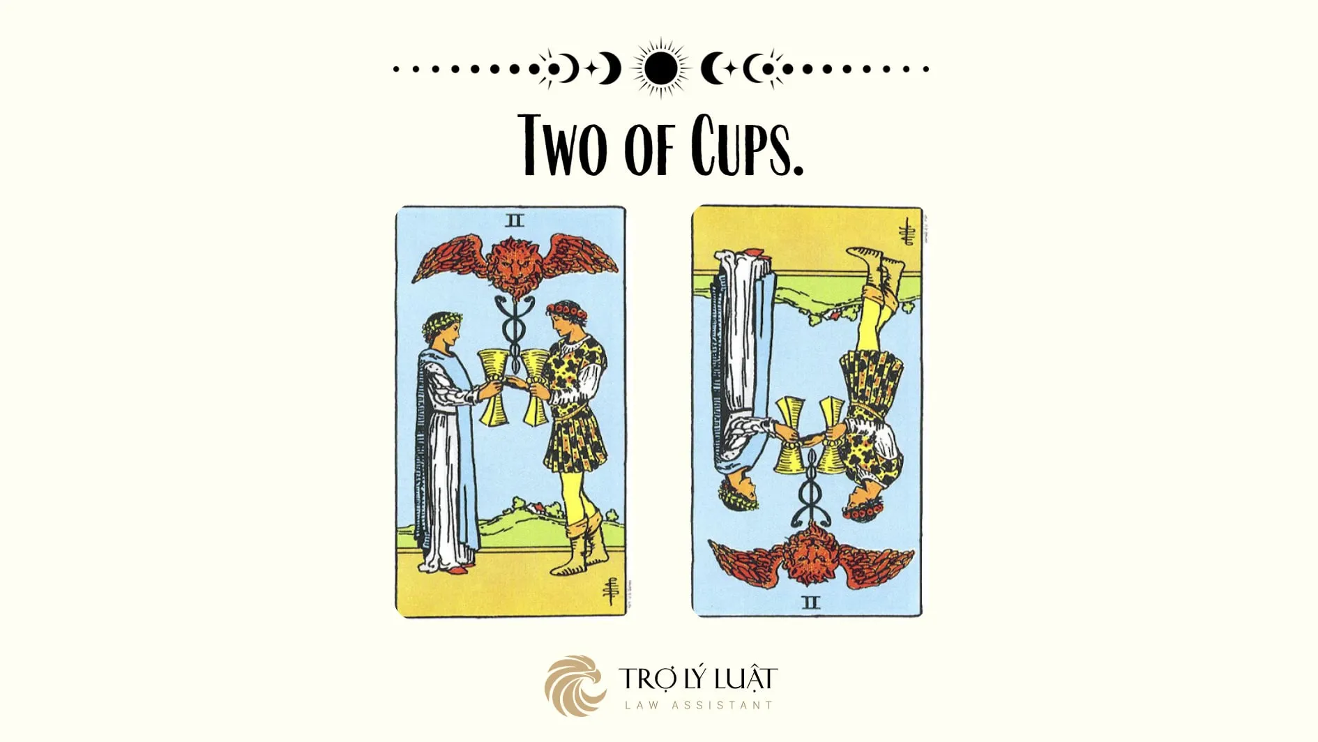 Ý nghĩa của Two of Cups khi trải bài là gì?