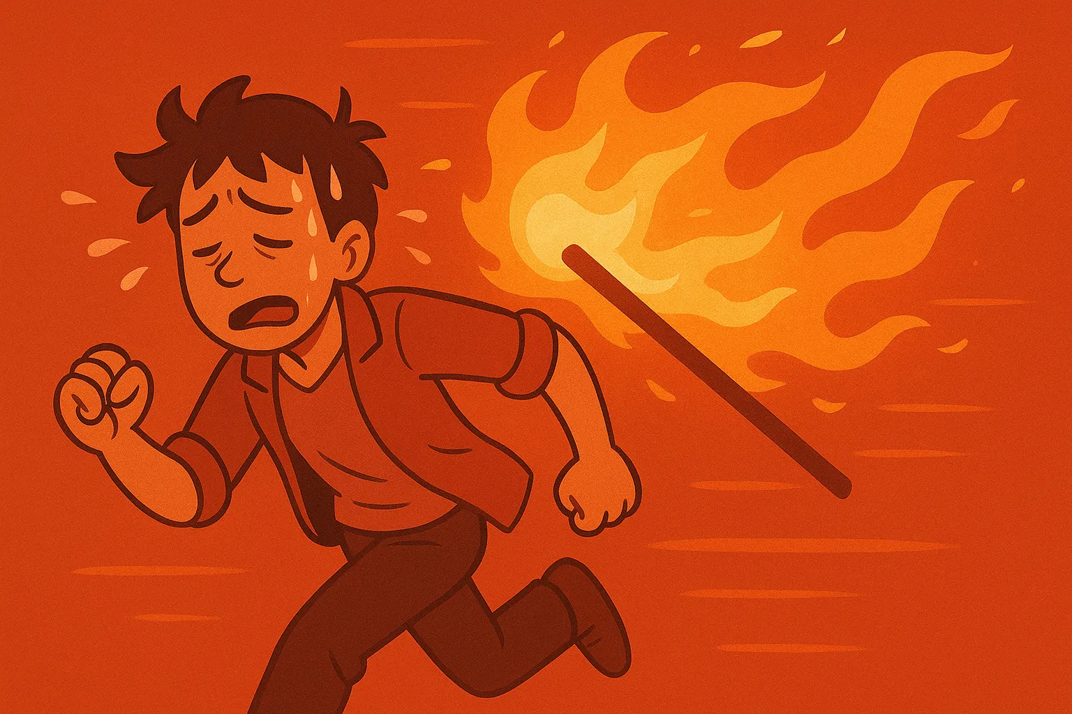 Dễ rơi vào trạng thái vội vàng hoặc quá sức