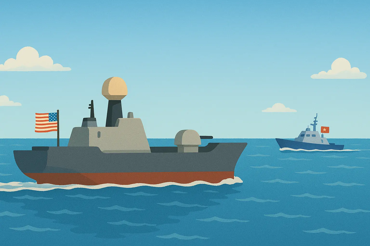 Tàu thuyền nước ngoài chạy bằng năng lượng hạt nhân phải làm gì khi đi trong lãnh hải Việt Nam?