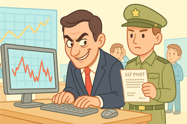 Thao túng thị trường chứng khoán bị phạt như thế nào?