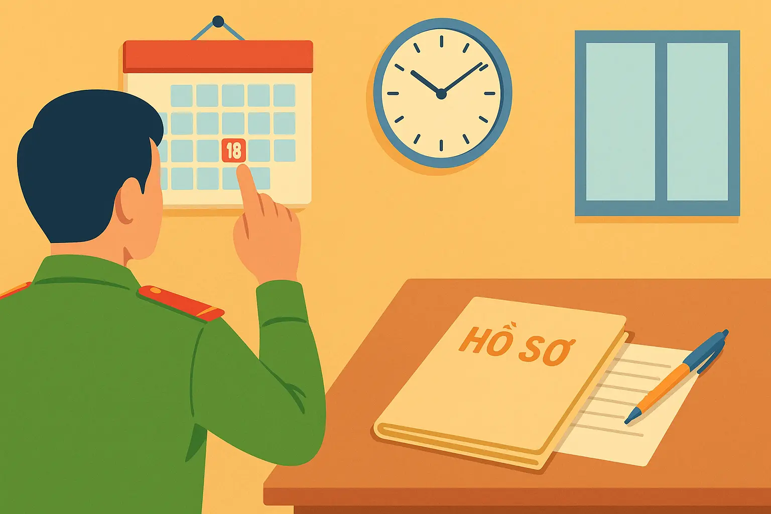 Giấy tờ gửi qua dịch vụ bưu chính thì thời hạn tính thế nào?