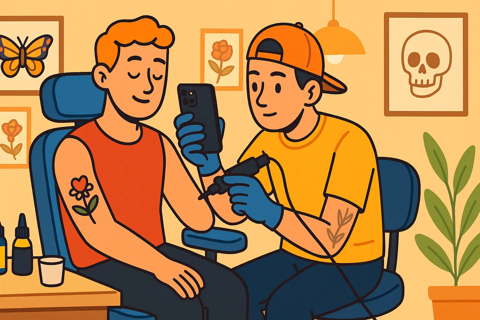 Tiệm xăm tự ý đăng ảnh khách hàng có vi phạm pháp luật không?