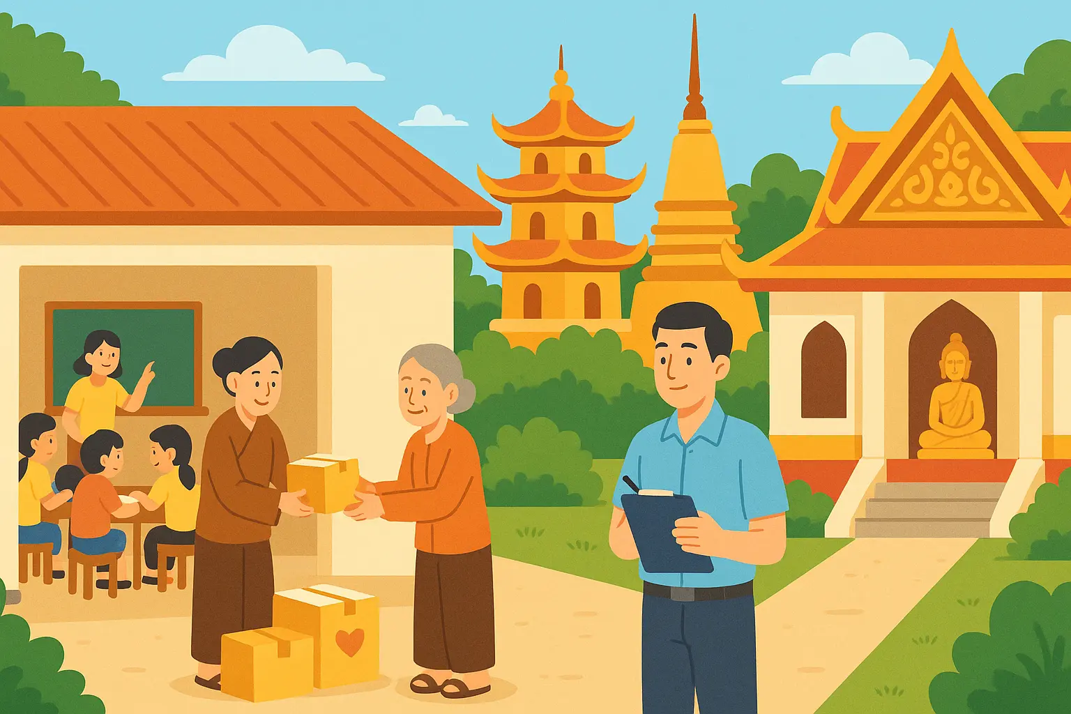 Tổ chức tôn giáo có được xem là người sử dụng đất không?