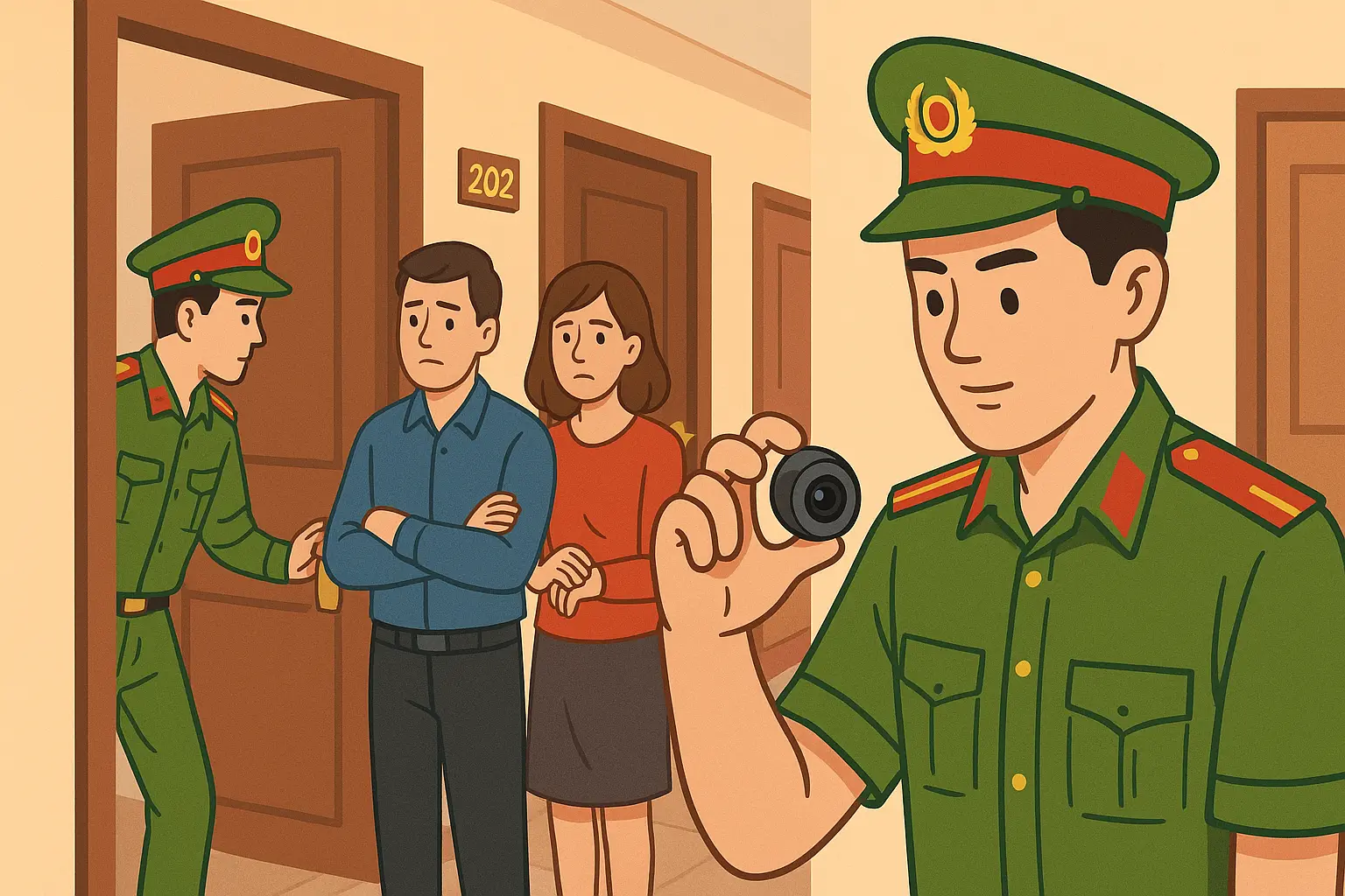 Người bị quay lén trong khách sạn có quyền tố giác tội phạm không?