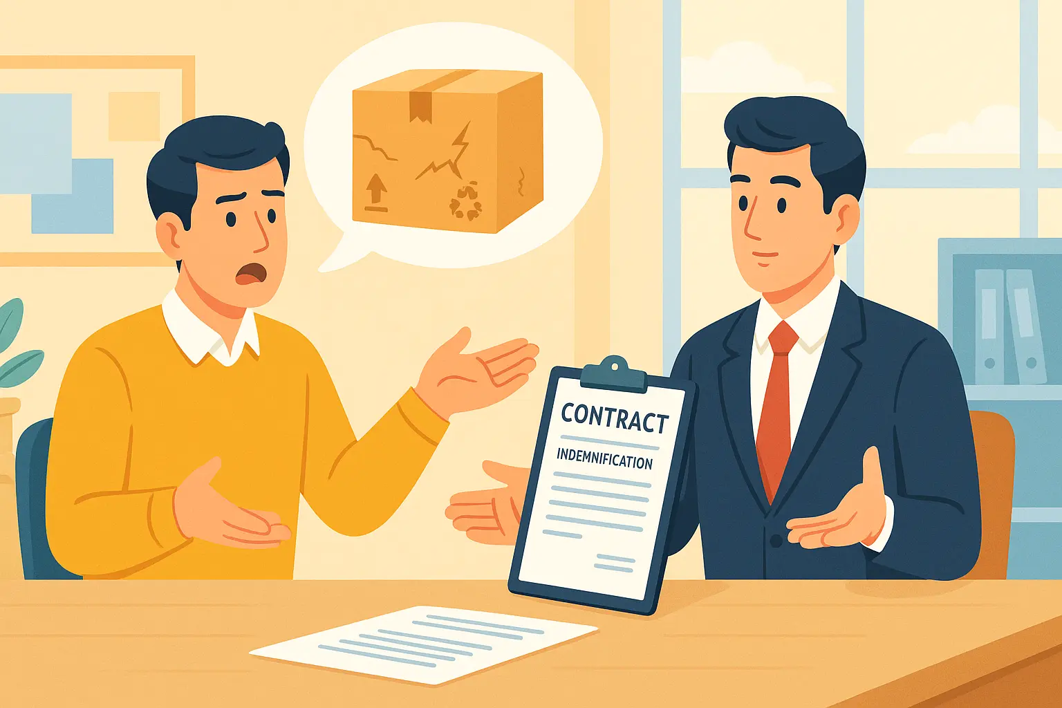 Trách nhiệm bồi thường thiệt hại trong hợp đồng vận chuyển do ai chịu?