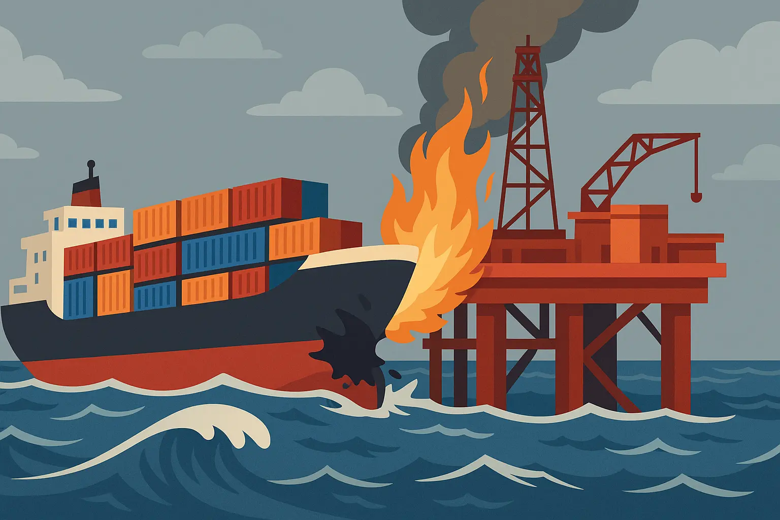 Tổ chức, cá nhân nào phải thực hiện việc thiết lập vùng an toàn dầu khí?