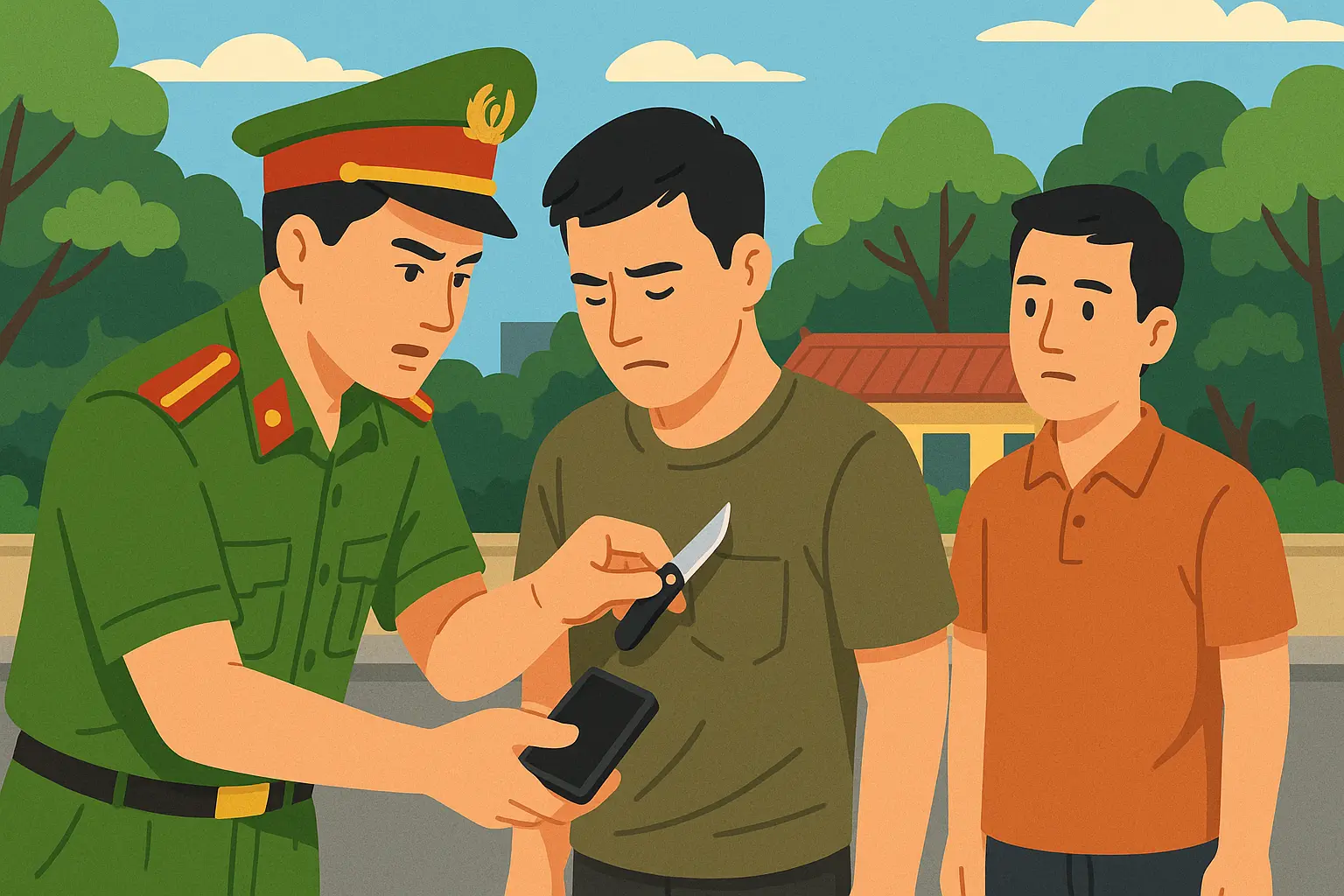 Khám xét khẩn cấp tại chỗ giúp thu giữ tang vật trong vụ trộm tại Lạng Sơn