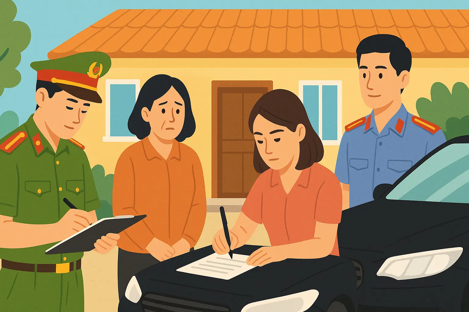 Trần Thị Lan bị khởi tố vì lừa bán đất nền không có thật