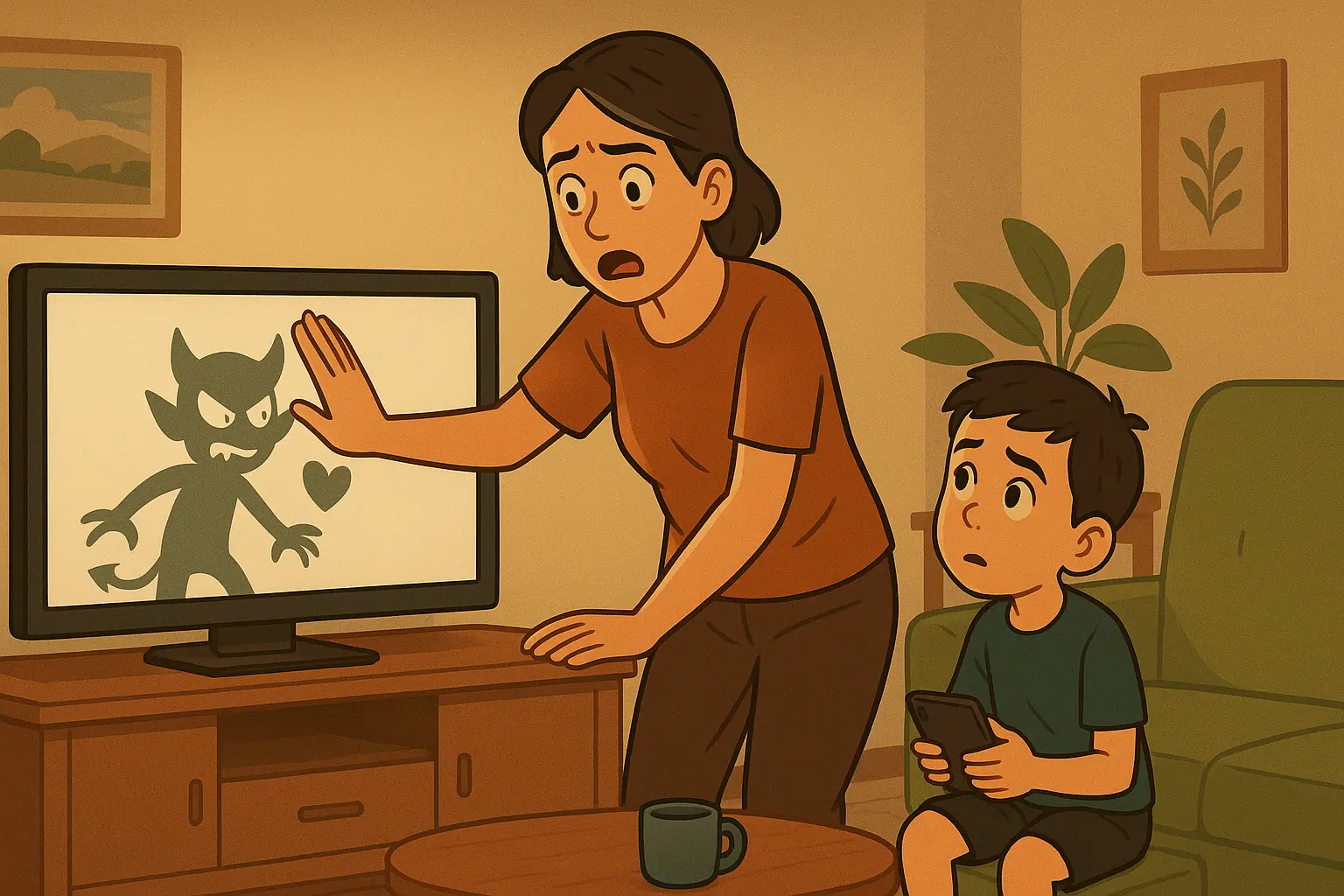 Cho trẻ xem hoạt hình 18+ gây rối loạn tâm thần bị phạt mấy năm tù?