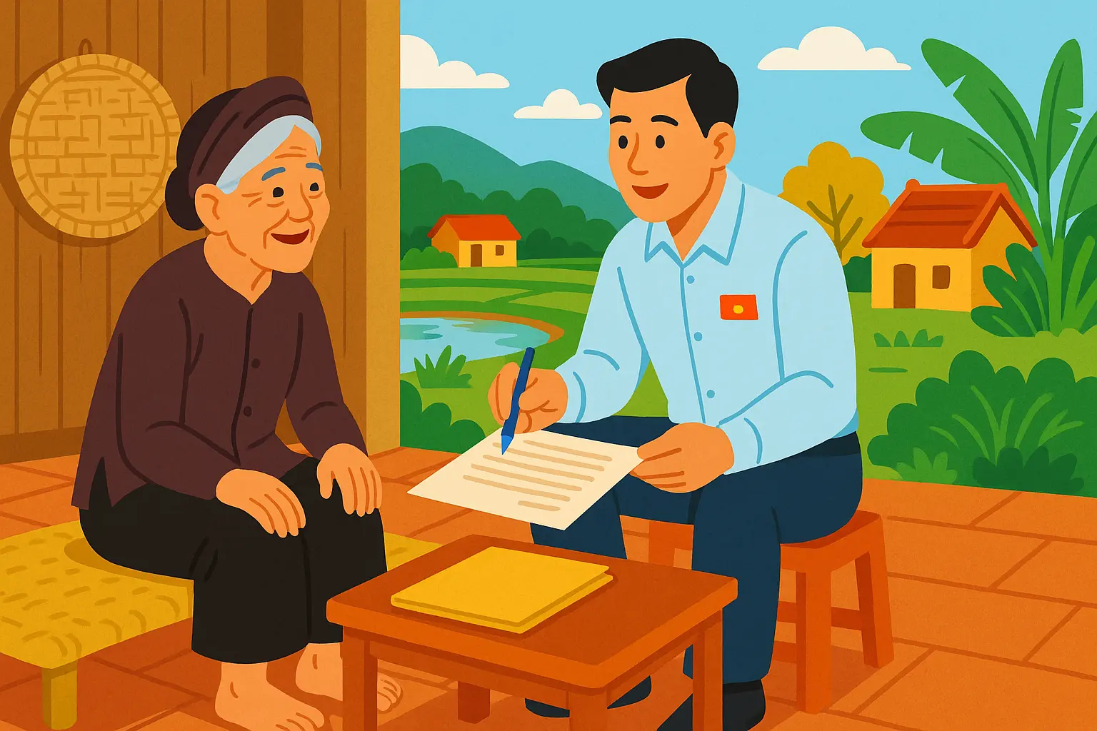 Bổ sung chế độ trợ cấp hưu trí xã hội cho người cao tuổi chưa từng tham gia BHXH