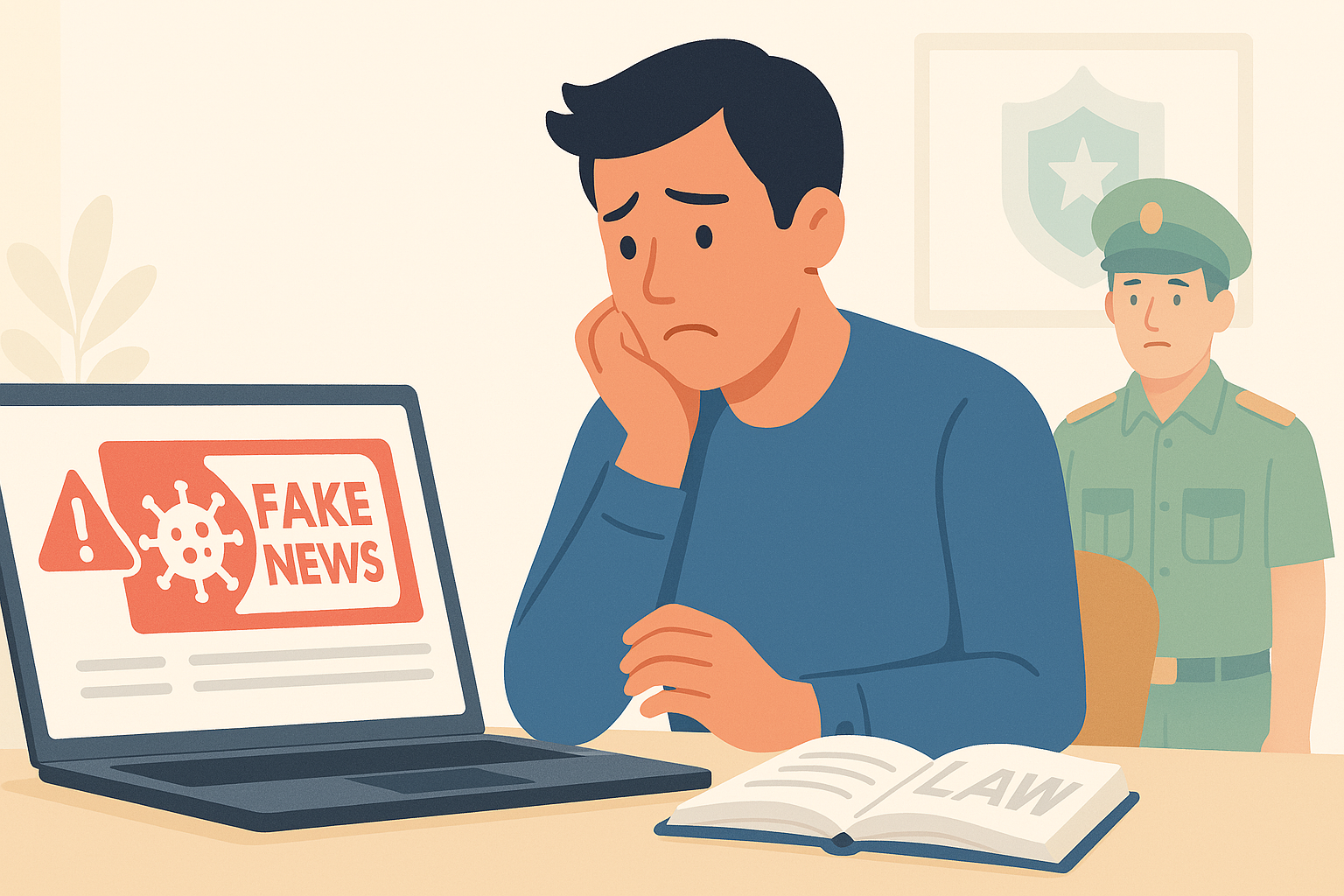 Tung tin sai sự thật có đi tù không?