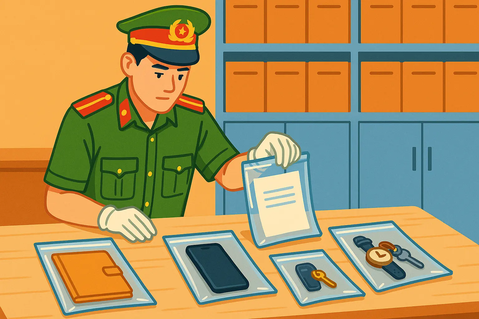 Vật chứng trong tố tụng hình sự được xử lý như thế nào?