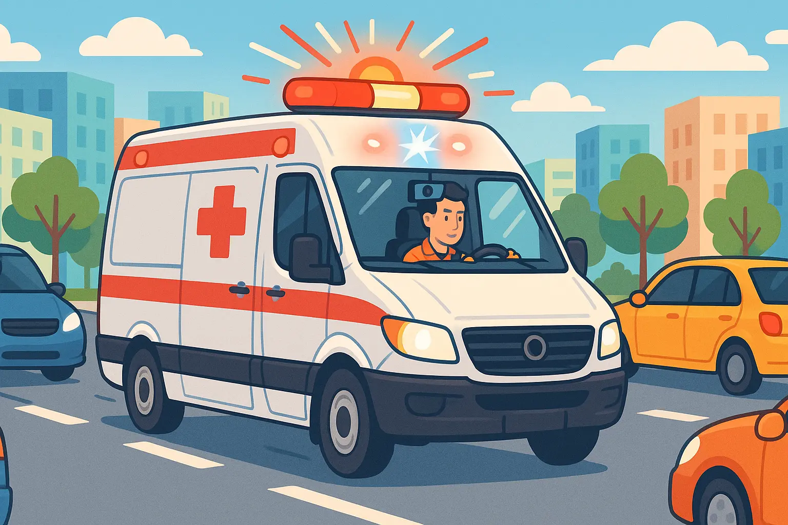 Không lắp camera giám sát, xe cứu thương bị phạt bao nhiêu?