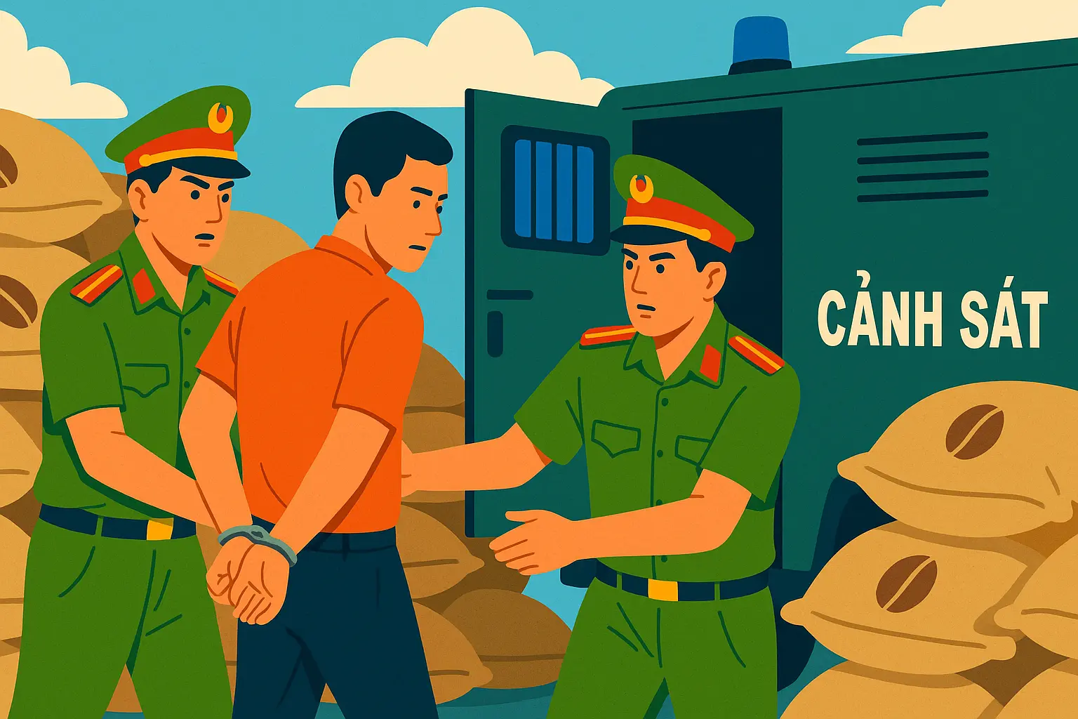 Xử lý hình sự đối với hành vi sản xuất, buôn bán cà phê giả