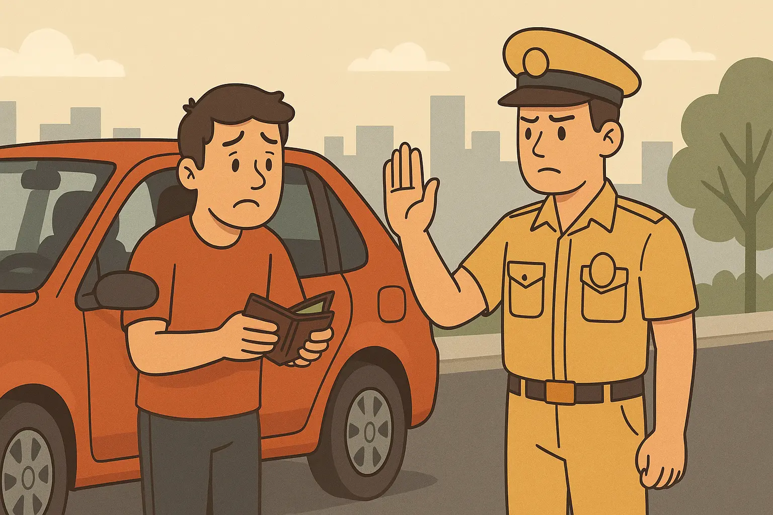Bị phạt giao thông có được xin trả góp không?