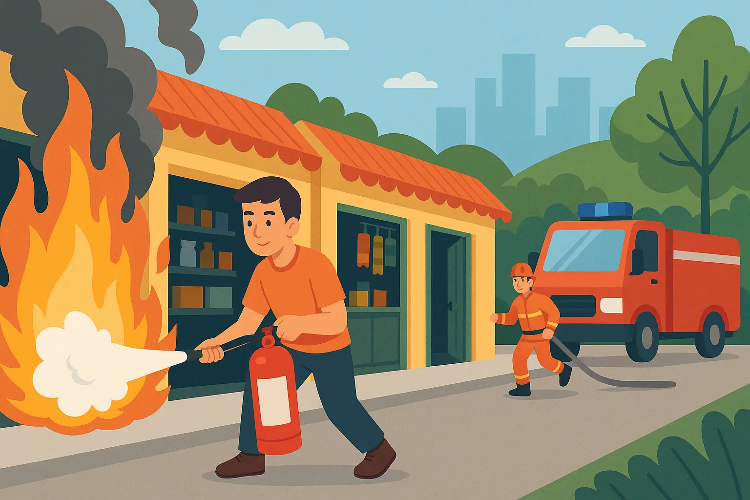 Người gây thiệt hại trong tình huống cấp thiết có phải chịu trách nhiệm hình sự hay không?