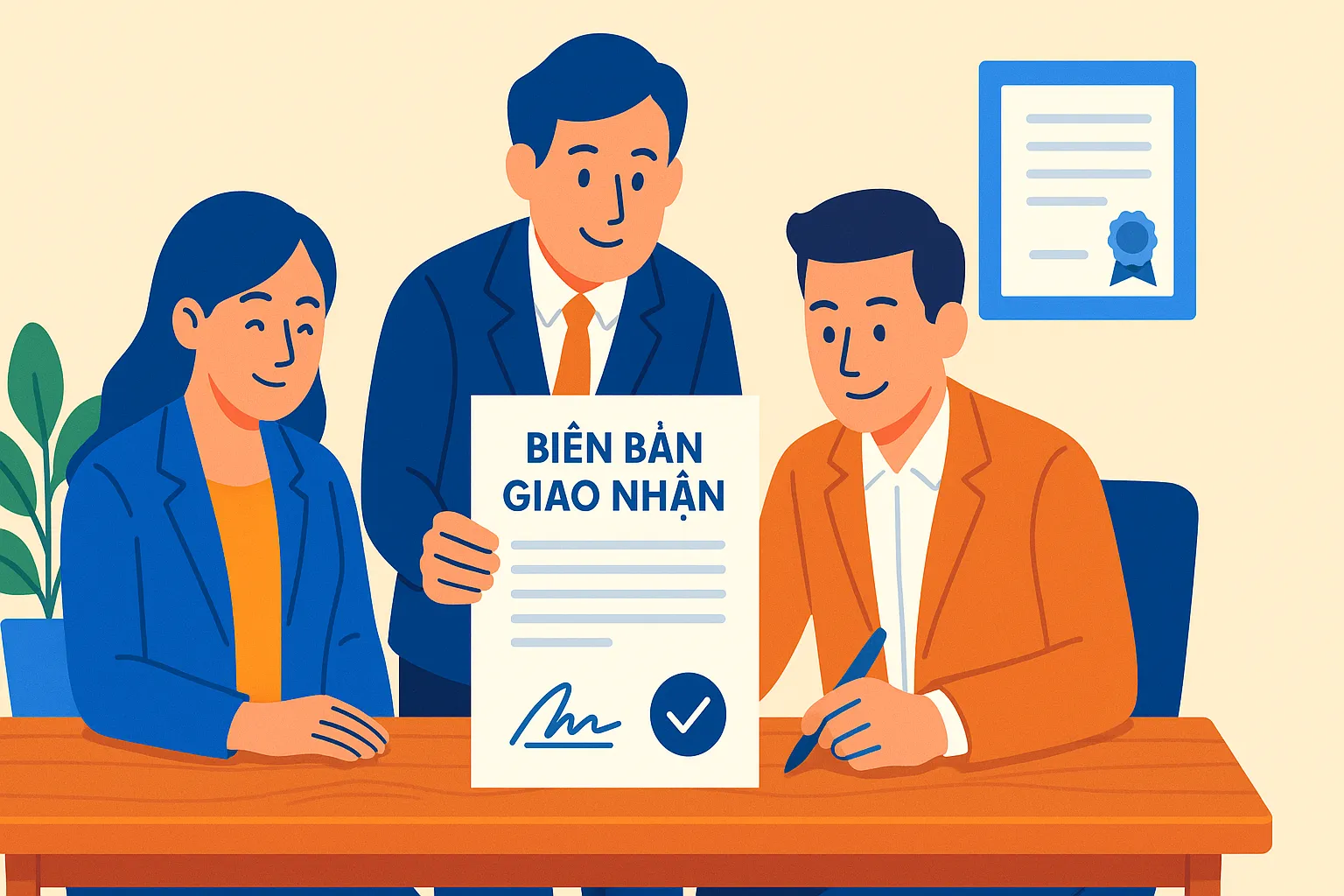 Biên bản giao nhận tài sản góp vốn gồm những nội dung gì?