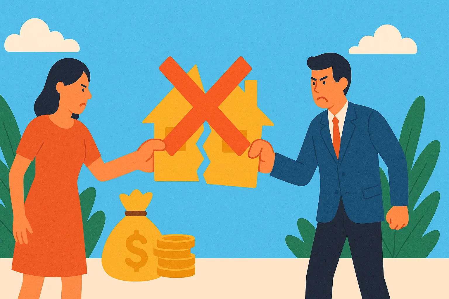 Khi nào thì việc chia tài sản chung trong thời kỳ hôn nhân bị vô hiệu?