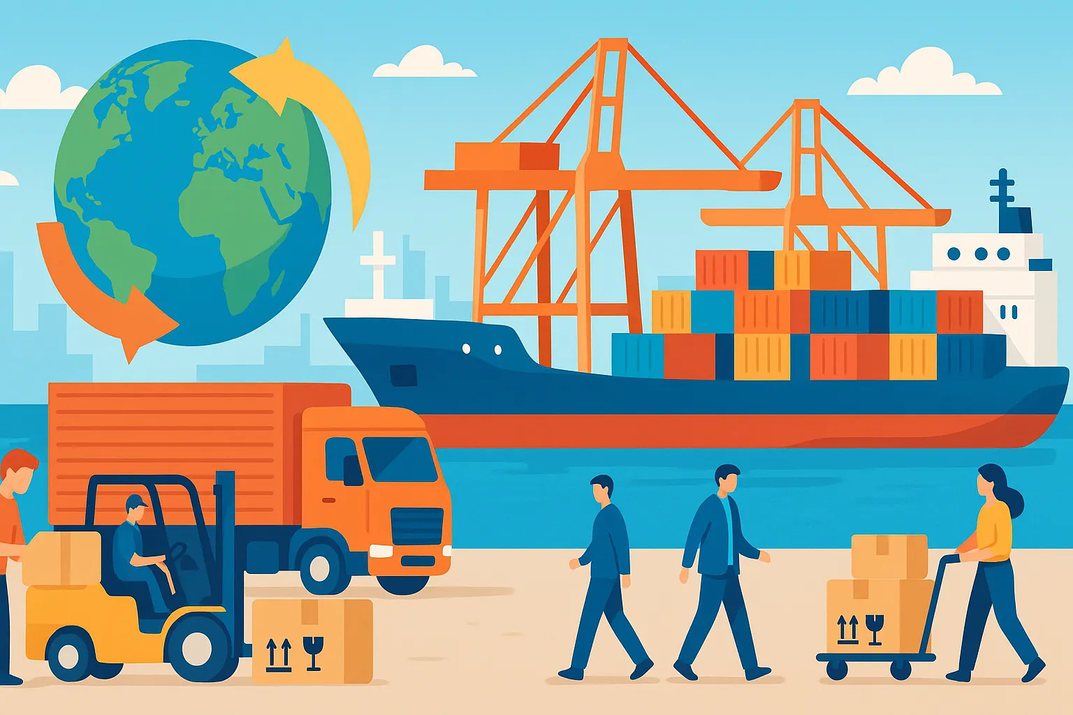 Tạm nhập, tái xuất hàng hóa là gì?