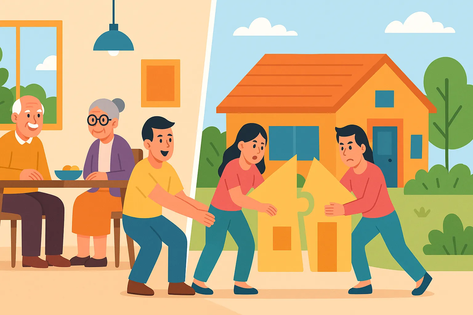 Tài sản trong trường hợp vợ chồng sống chung với gia đình được giải quyết như thế nào?