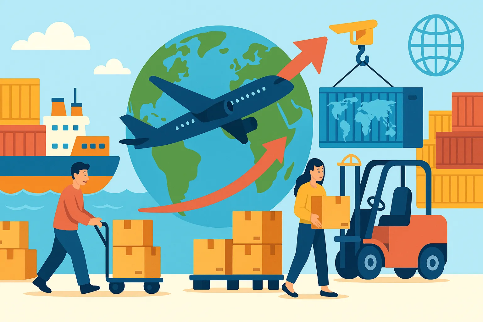 Xuất khẩu hàng hóa là gì?