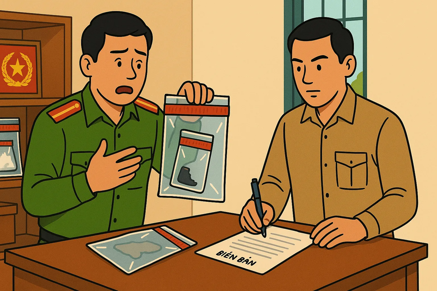 Người có trách nhiệm bảo quản vật chứng mà làm mất thì bị xử lý như thế nào?