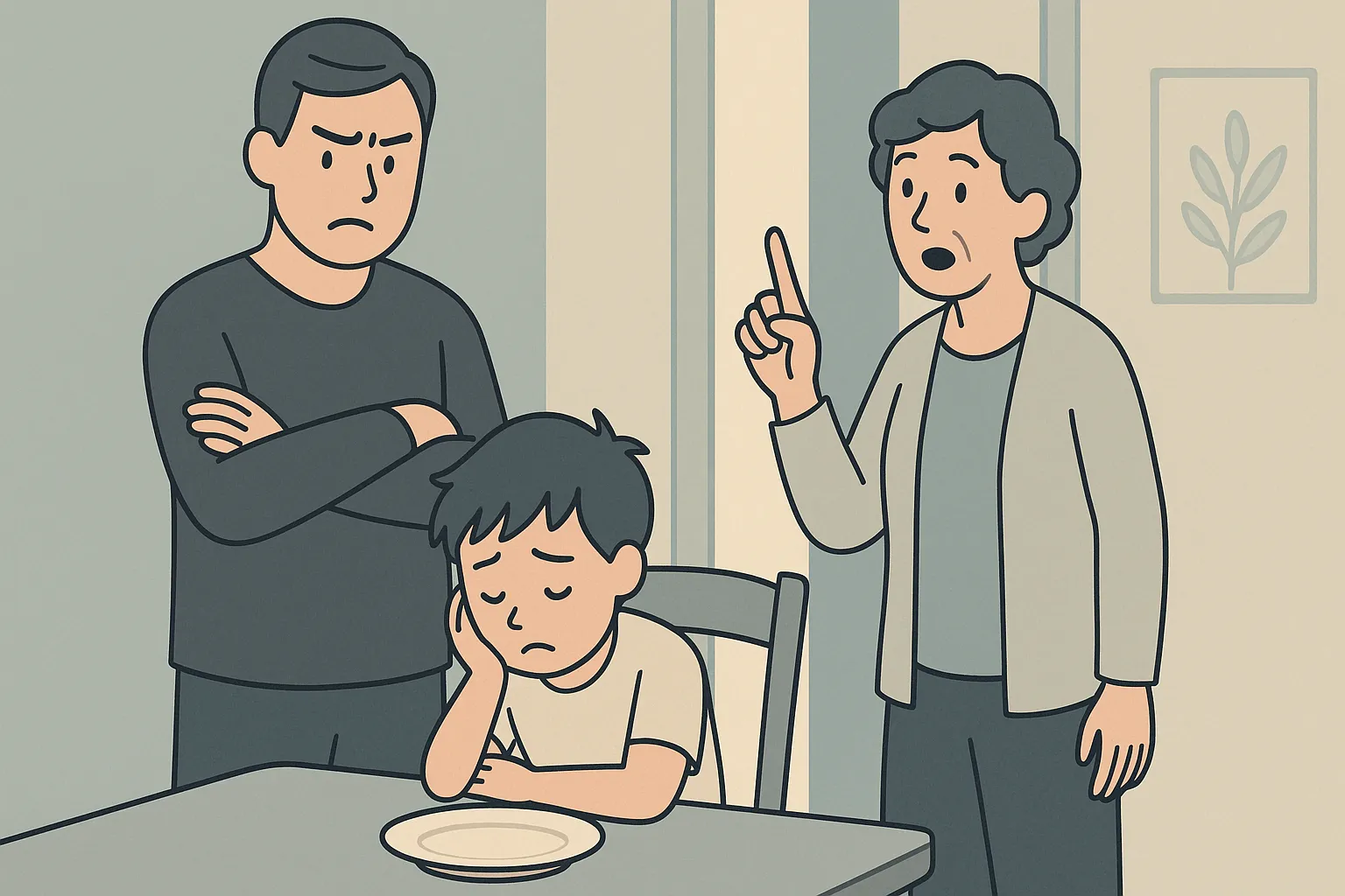 Bắt con nhịn ăn có bị xử phạt hành chính hay không?