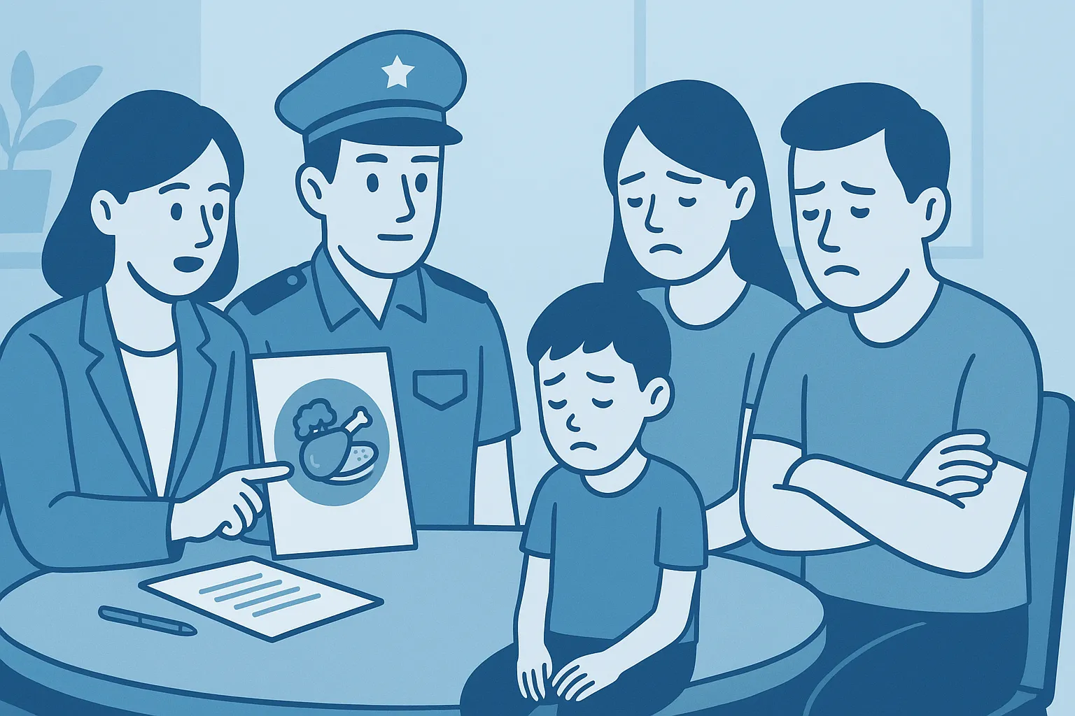 Hành vi bắt con nhịn ăn có bị phạt hành chính không?