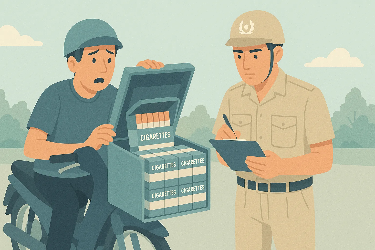 Hành vi buôn lậu thuốc lá điếu bị phạt hành chính bao nhiêu?