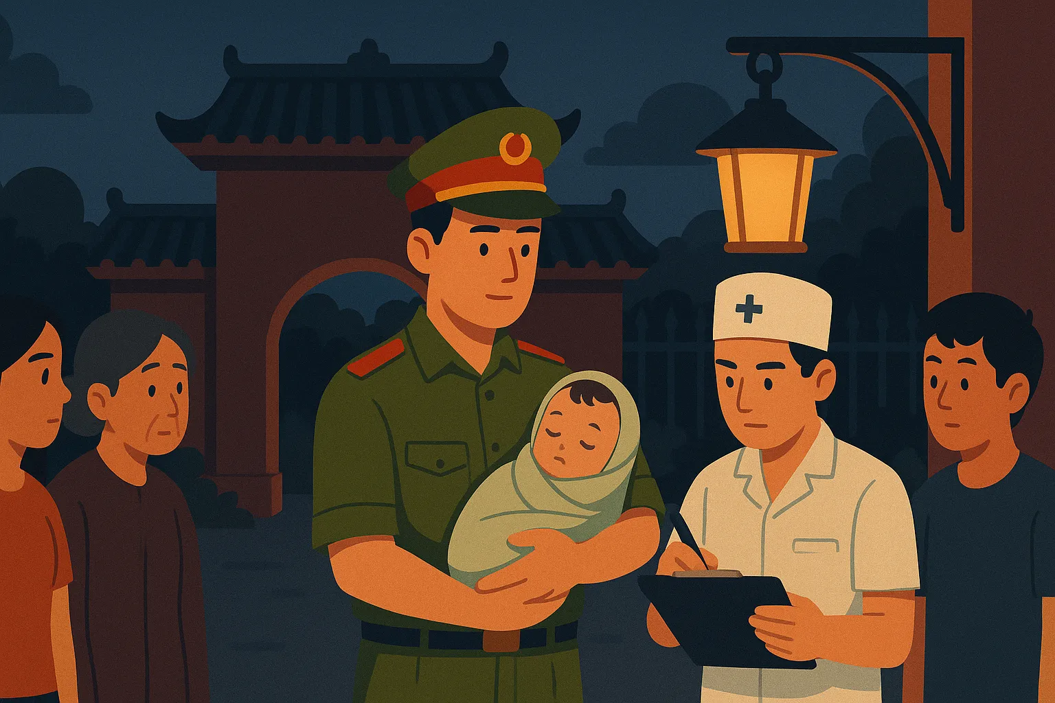 Người mẹ vứt bỏ con mới đẻ tại cổng chùa bị xử phạt hành chính bao nhiêu tiền?