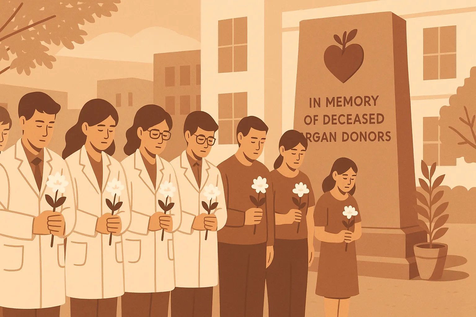 Hiến bộ phận cơ thế không tái sinh 