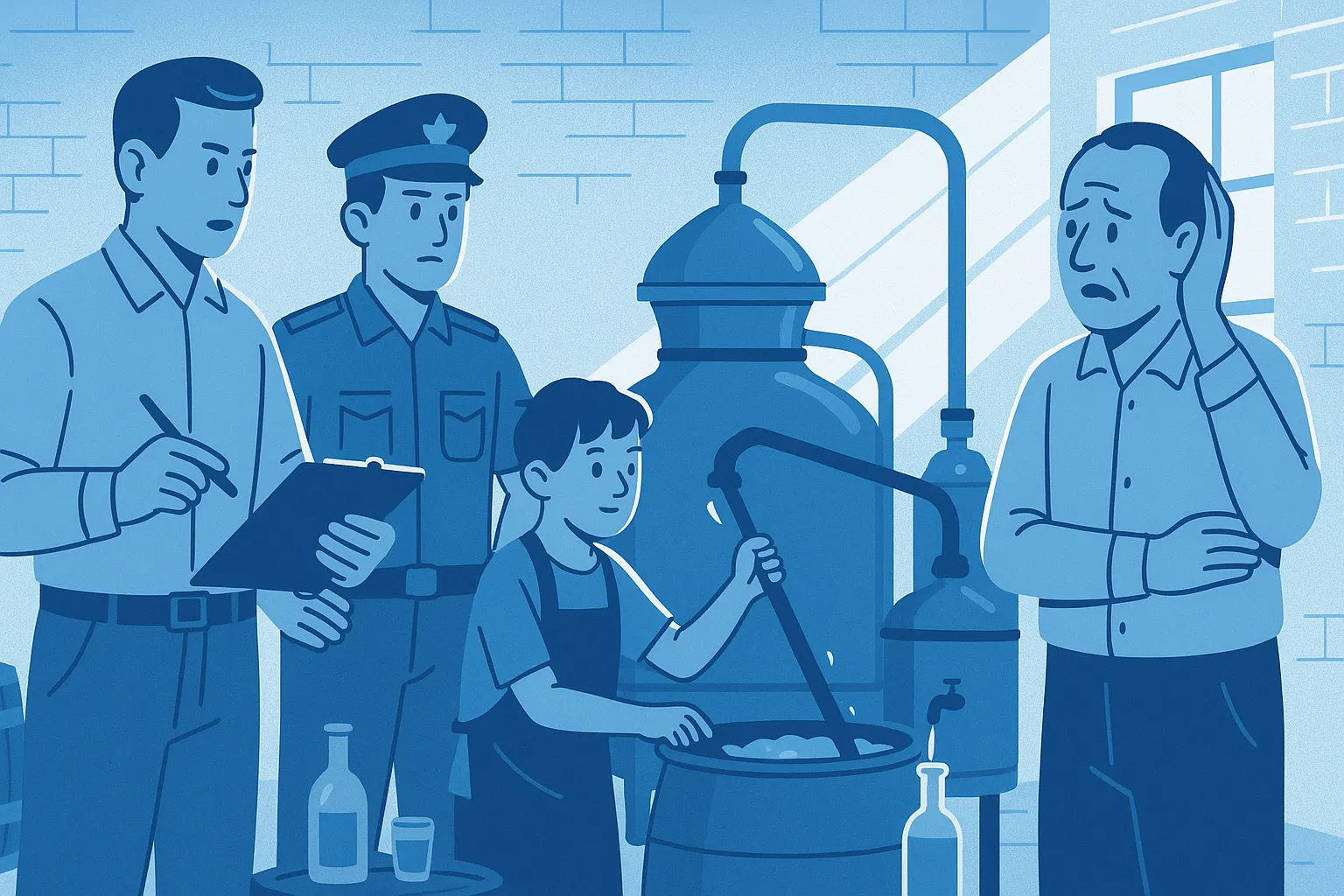 Có được sử dụng lao động dưới 18 tuổi để sản xuất, mua bán rượu bia hay không?