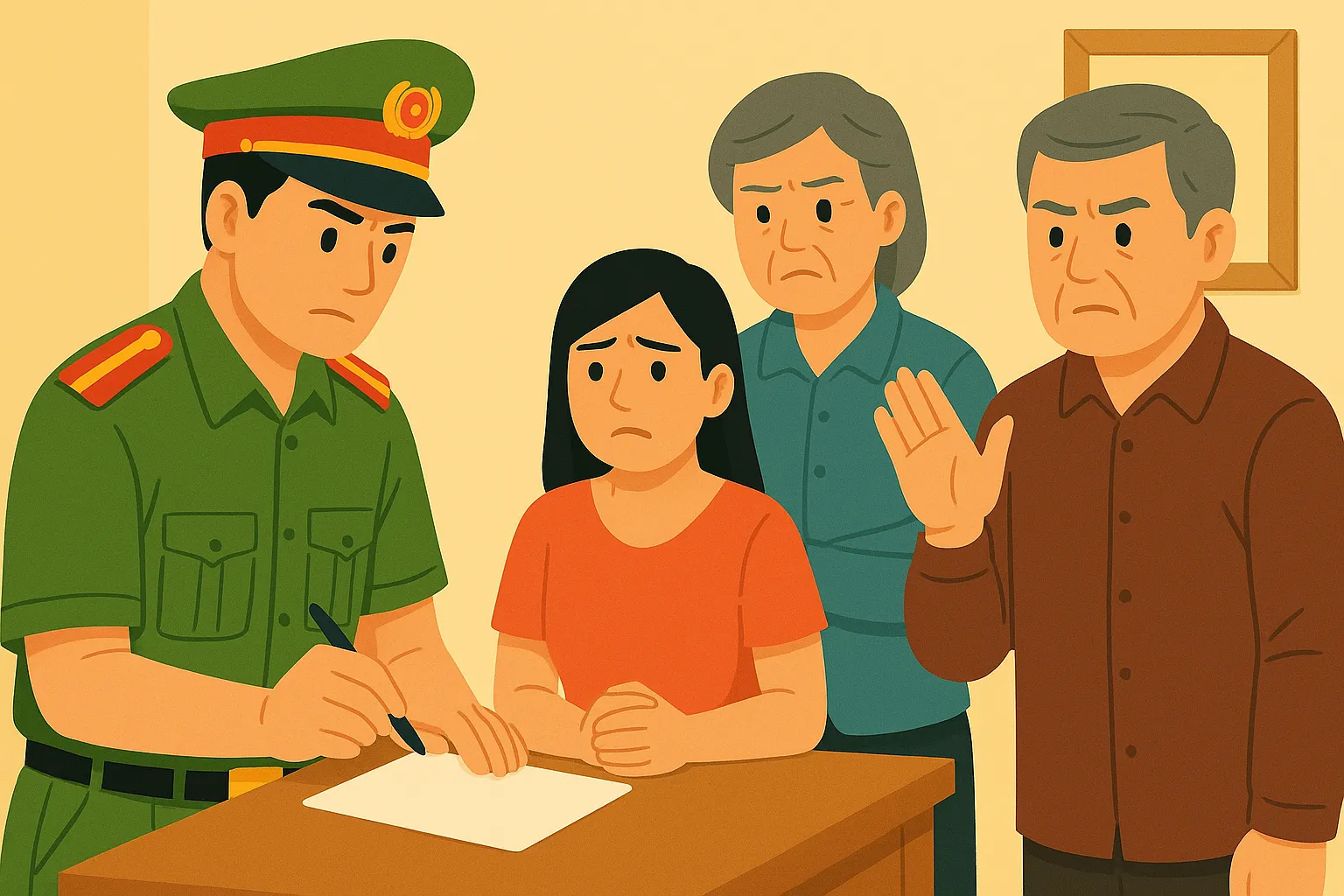 Cha mẹ có hành vi cản trở con cái ly hôn bị xử lý ra sao?