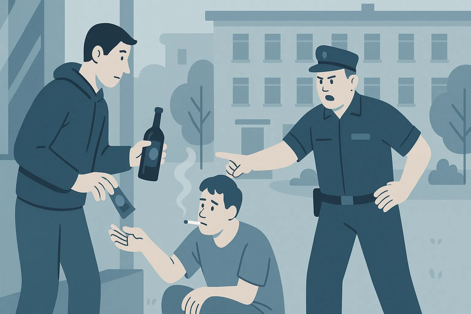 Xử phạt do bán tại nơi cấm