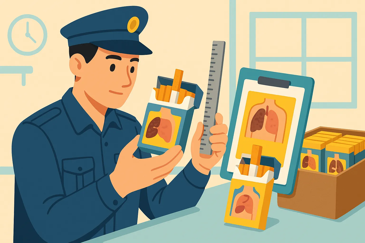 Tiêu chuẩn của cảnh báo sức khỏe trên bao bì thuốc lá được quy định như thế nào?