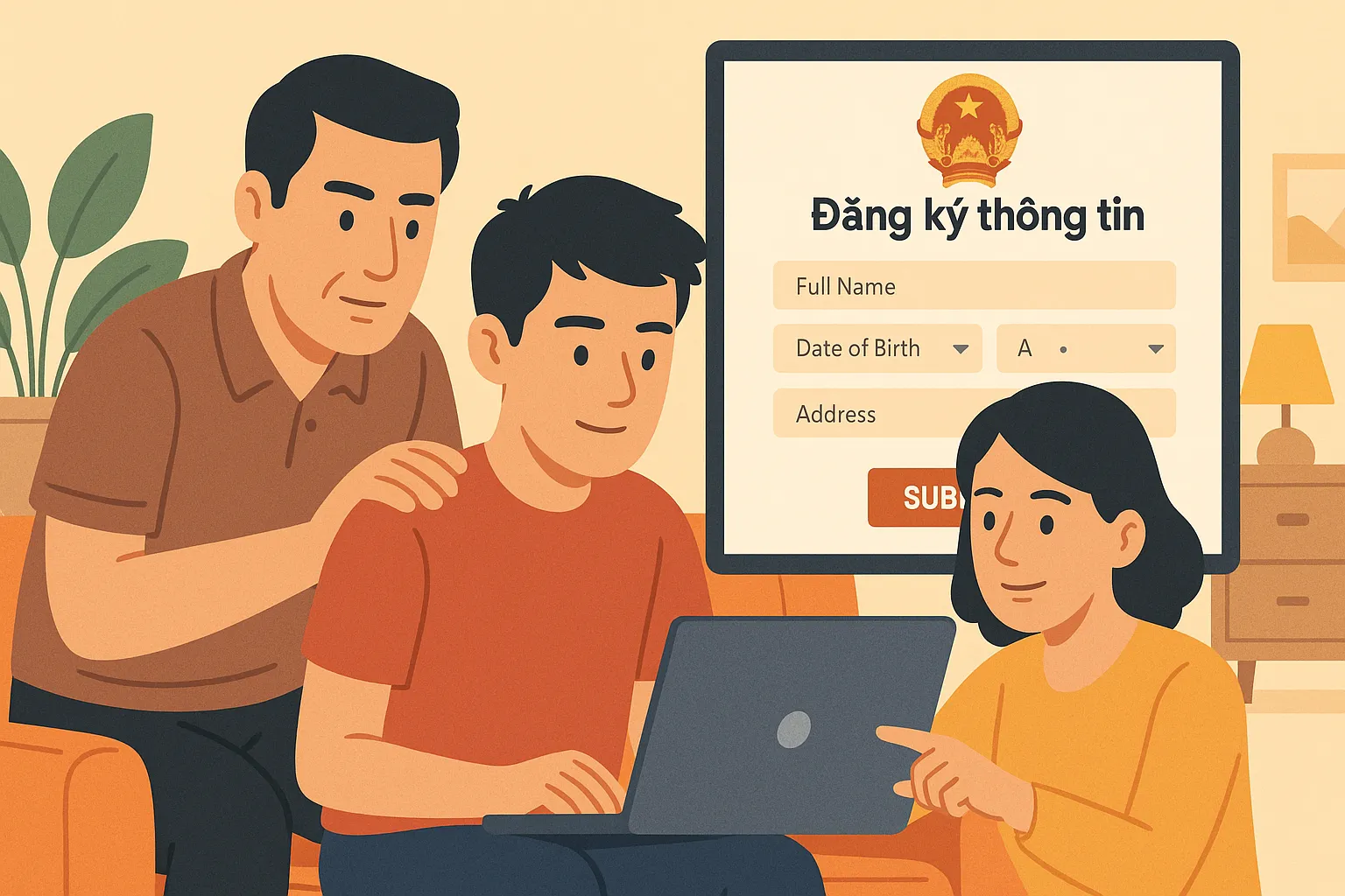 Hướng dẫn cấp căn cước online cho người đủ 14 tuổi (thực hiện tại cấp tỉnh)
