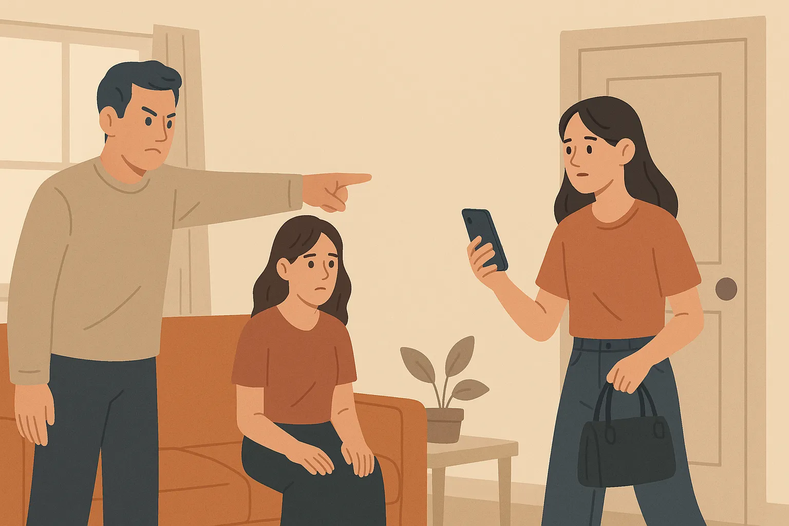 Cha mẹ cấm con gặp gỡ bạn bè có bị xử phạt không?