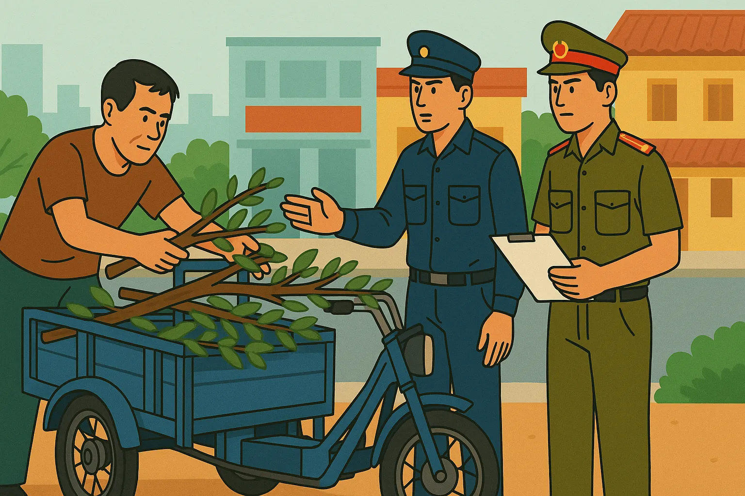 Người tự ý chặt cây xanh đô thị thì bị xử phạt như thế nào?