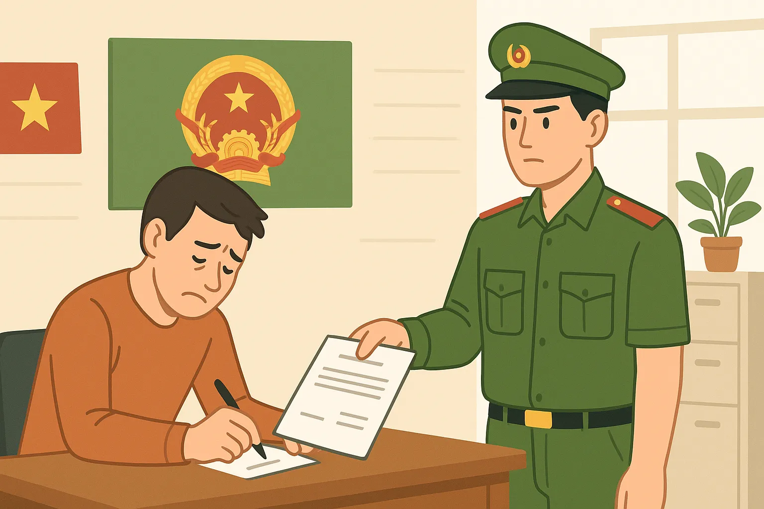 Xử phạt do chiếm đoạt tài sản riêng thành viên gia đình