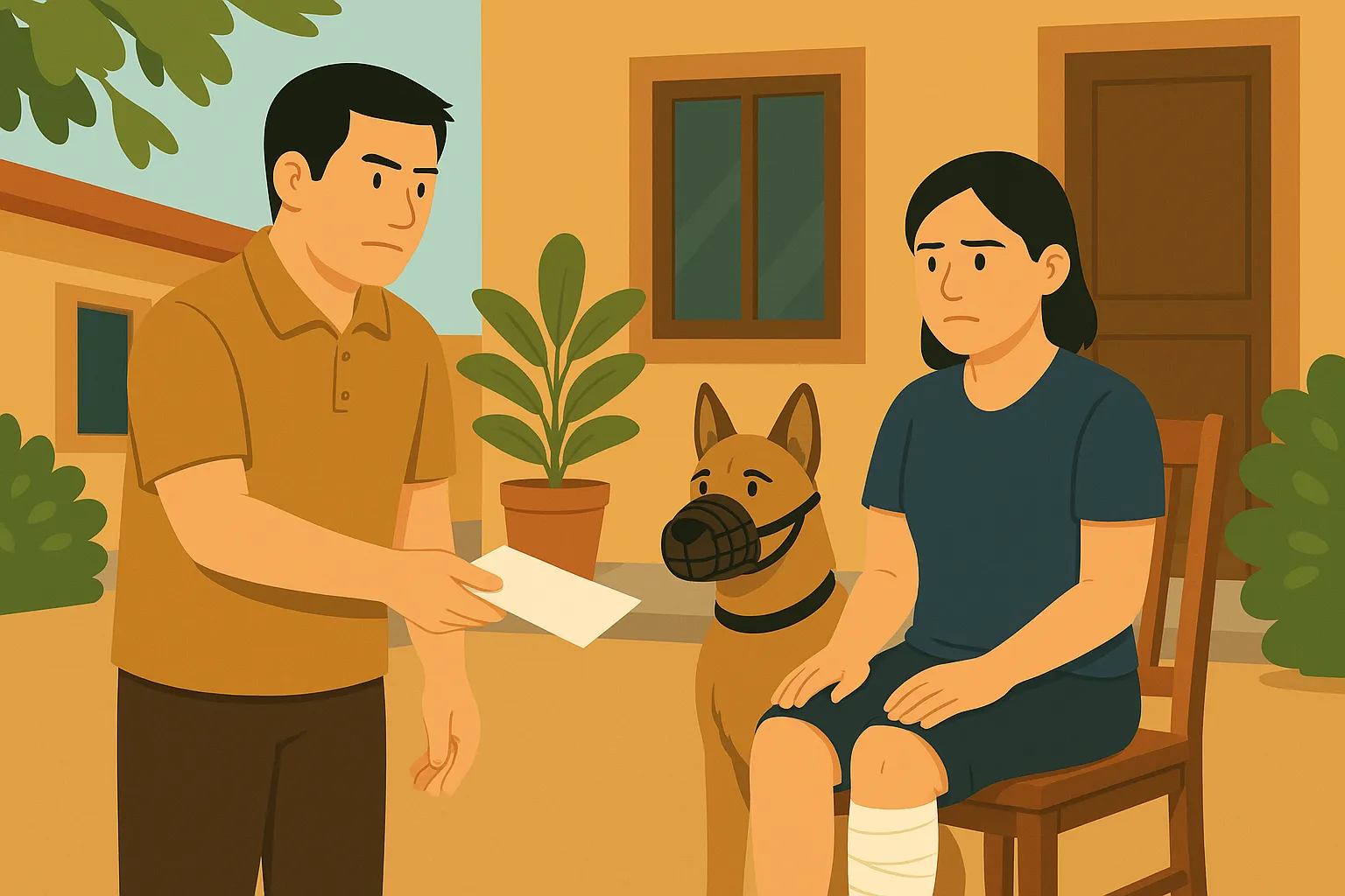 Chó cắn người thì chủ chó bồi thường thiệt hại