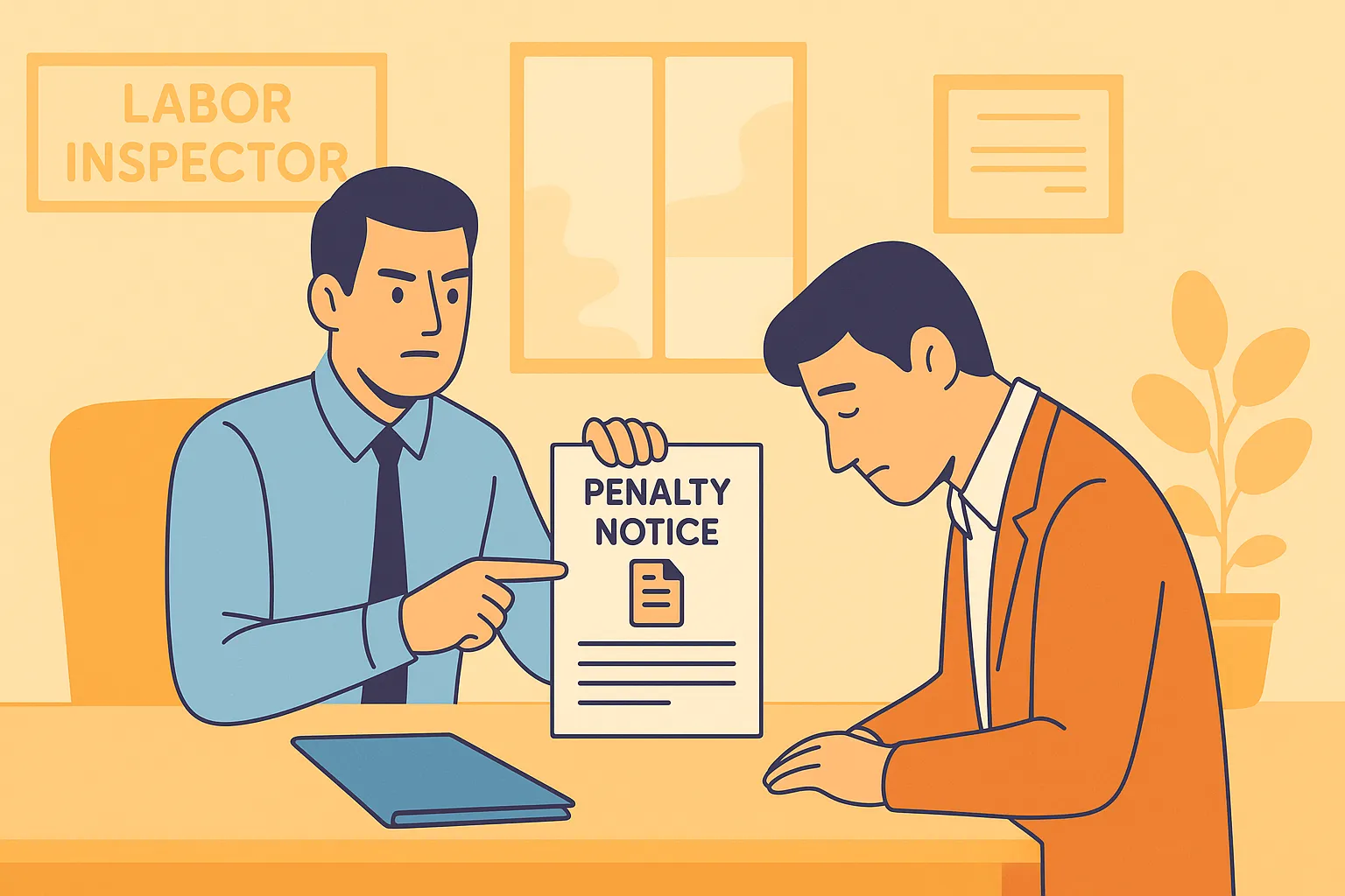 Vi phạm về việc tự chuyển người lao động thuê lại