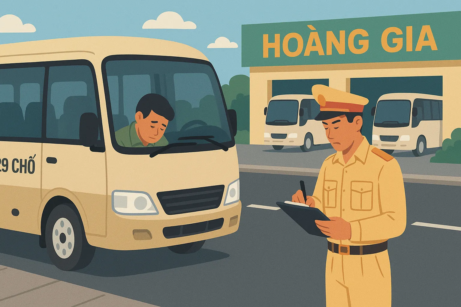 Doanh nghiệp vận tải không lắp camera hành trình